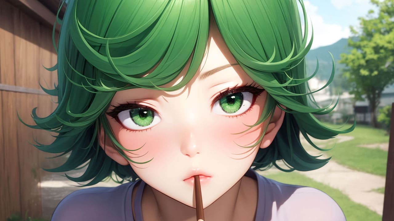 One Punch Man Tatsumaki tierno