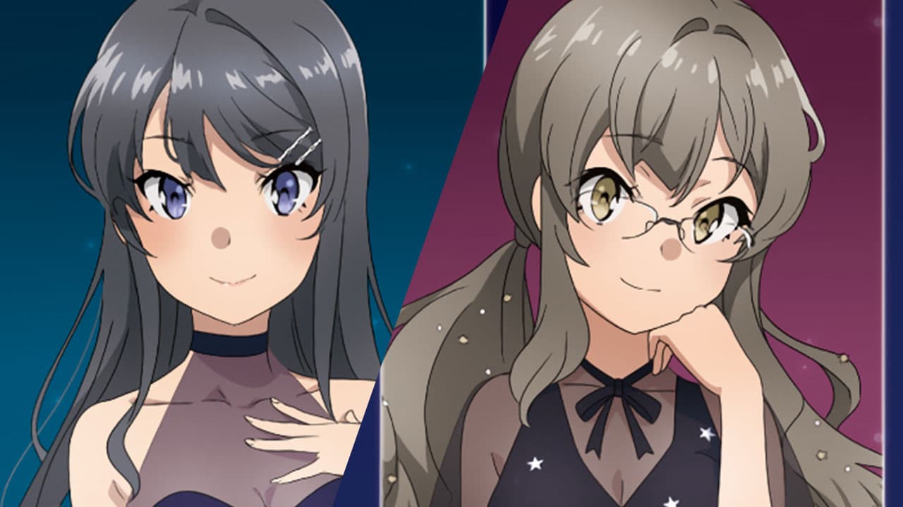 Las chicas de Seishun Buta Yarou deslumbran con vestidos inspirados en las estrellas