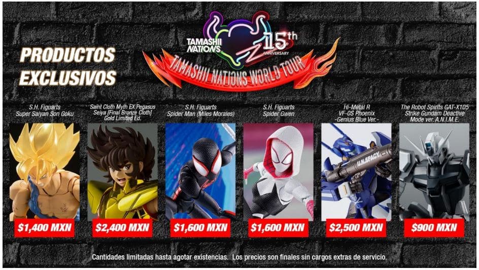 Tamashii nations world tour 2023