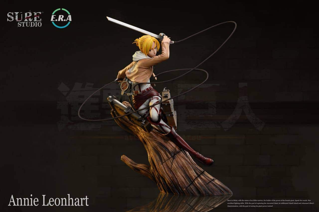 Attack on Titan: Annie Leonhart deslumbra en una letal figura