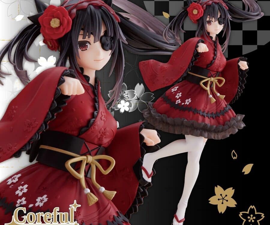 Date A Live: Kurumi fascina en versión yukata gótica