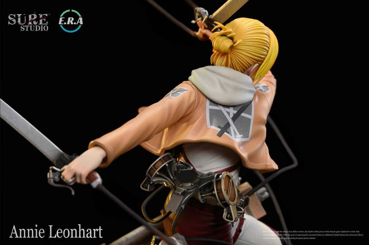 Attack on Titan: Annie Leonhart deslumbra en una letal figura