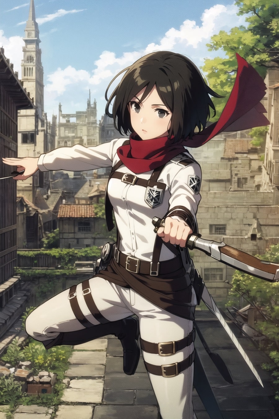 Attack on Titan: Mikasa Ackerman deja al descubierto su lado más tierno e inocente