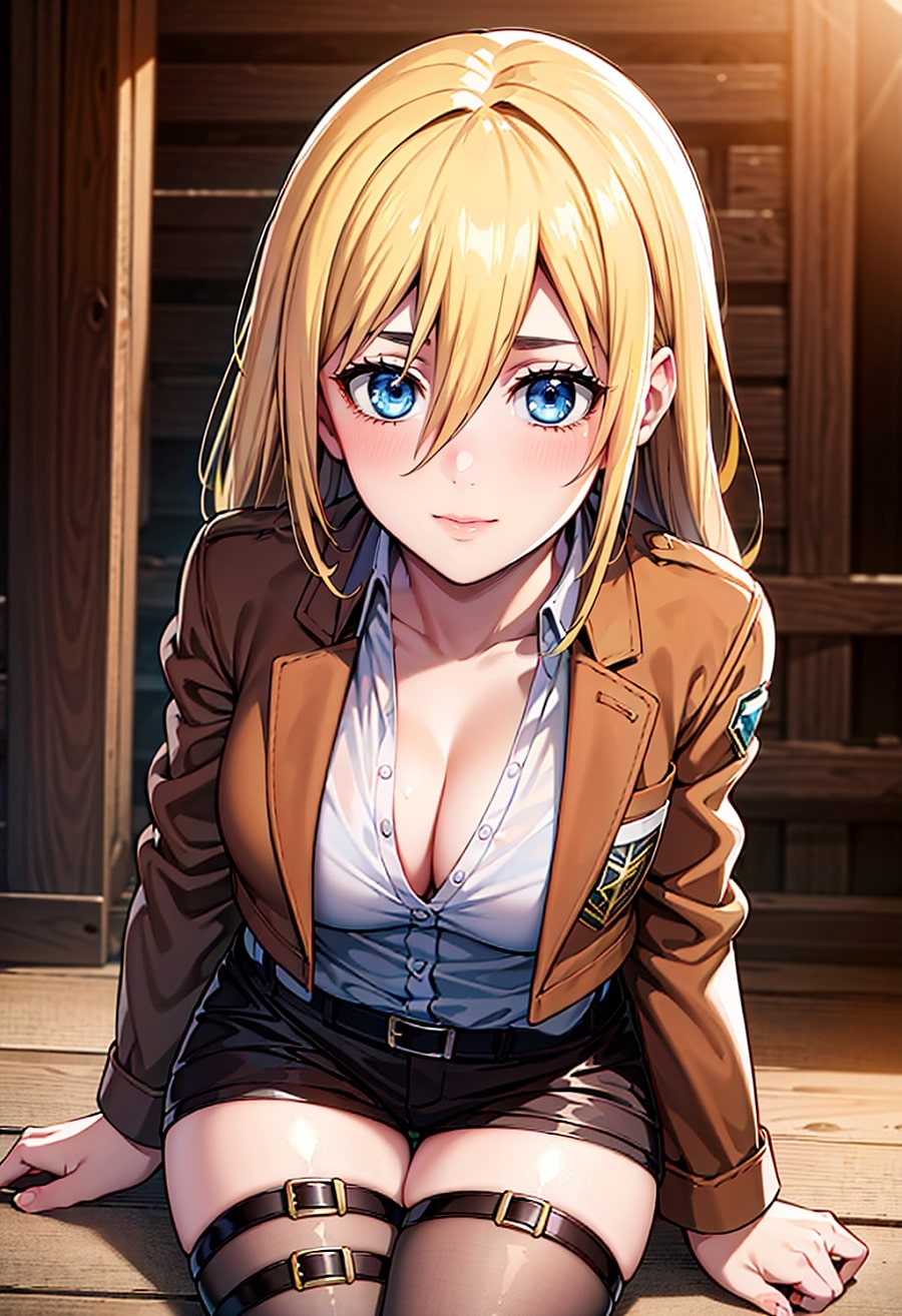 Attack on Titan Peculiar versión de Historia Reiss llama la atención