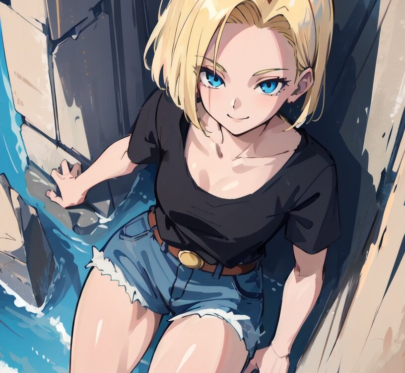 Dragon Ball Z: Una Androide 18 veraniega deleita a los otakus