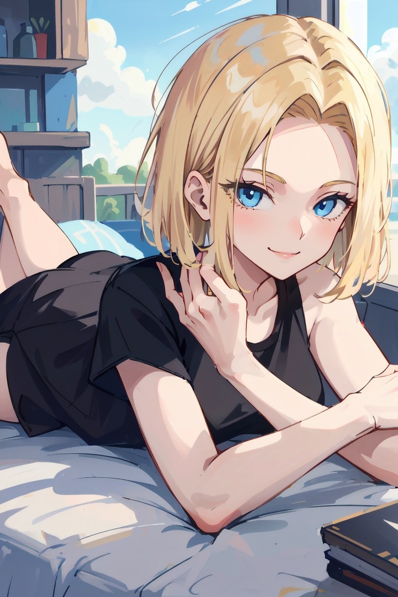 Dragon Ball Z: Una Androide 18 veraniega deleita a los otakus