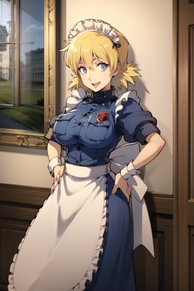 Hellsing: La letal Seras Victoria en traje de maid te dejará sin aliento