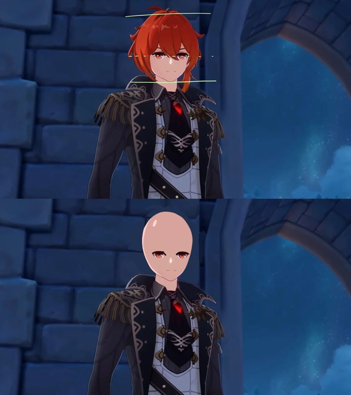 El tamaño de las cabezas de los personajes de Genshin Impact provoca reacciones