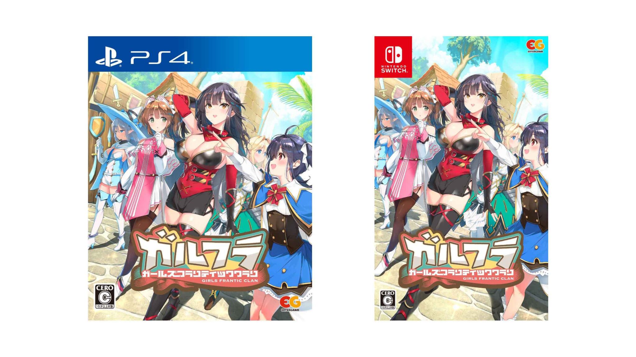 Girls Frantic Clan llegará este año a PlayStation 4 y Nintendo Switch en Japón