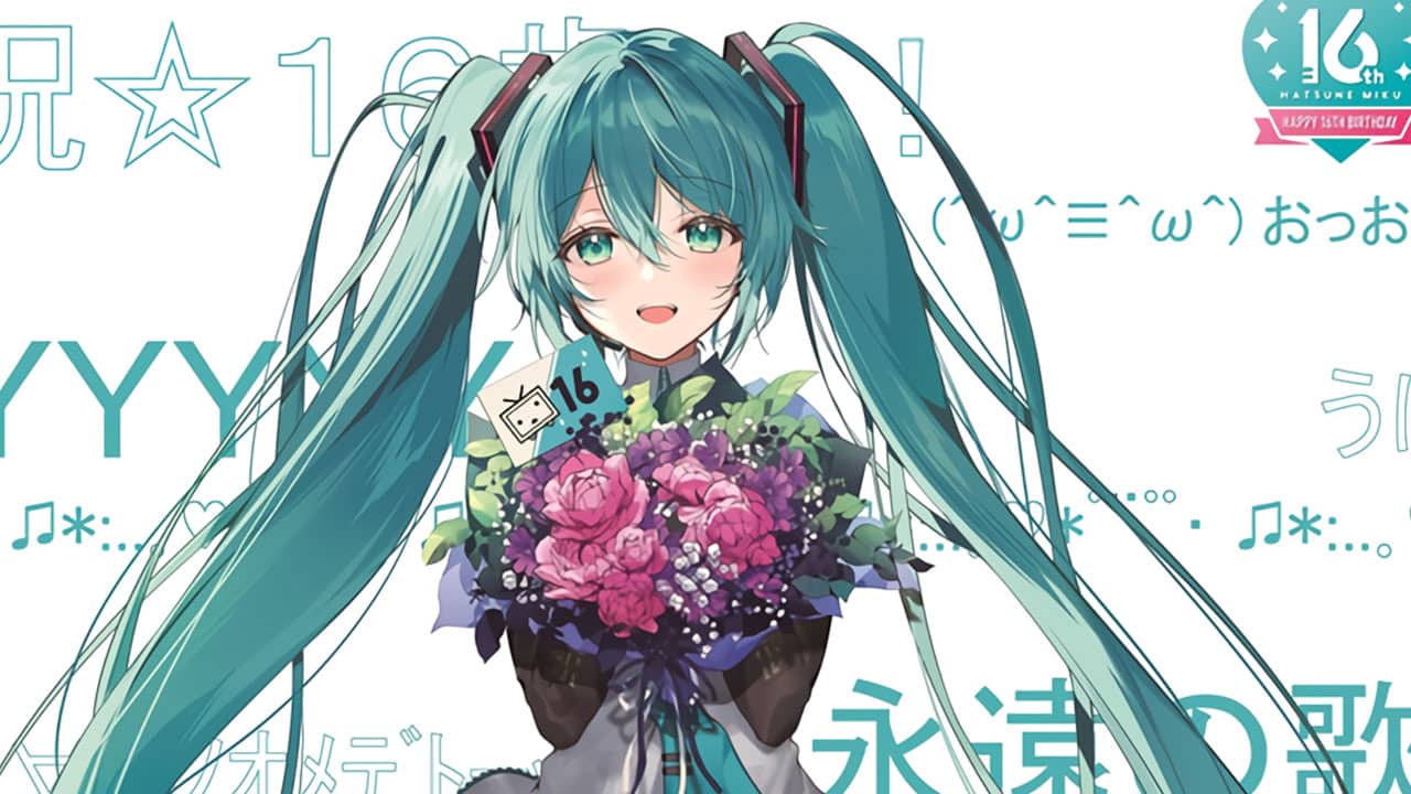 Hatsune Miku celebra sus 16 años con un festival de sorpresas