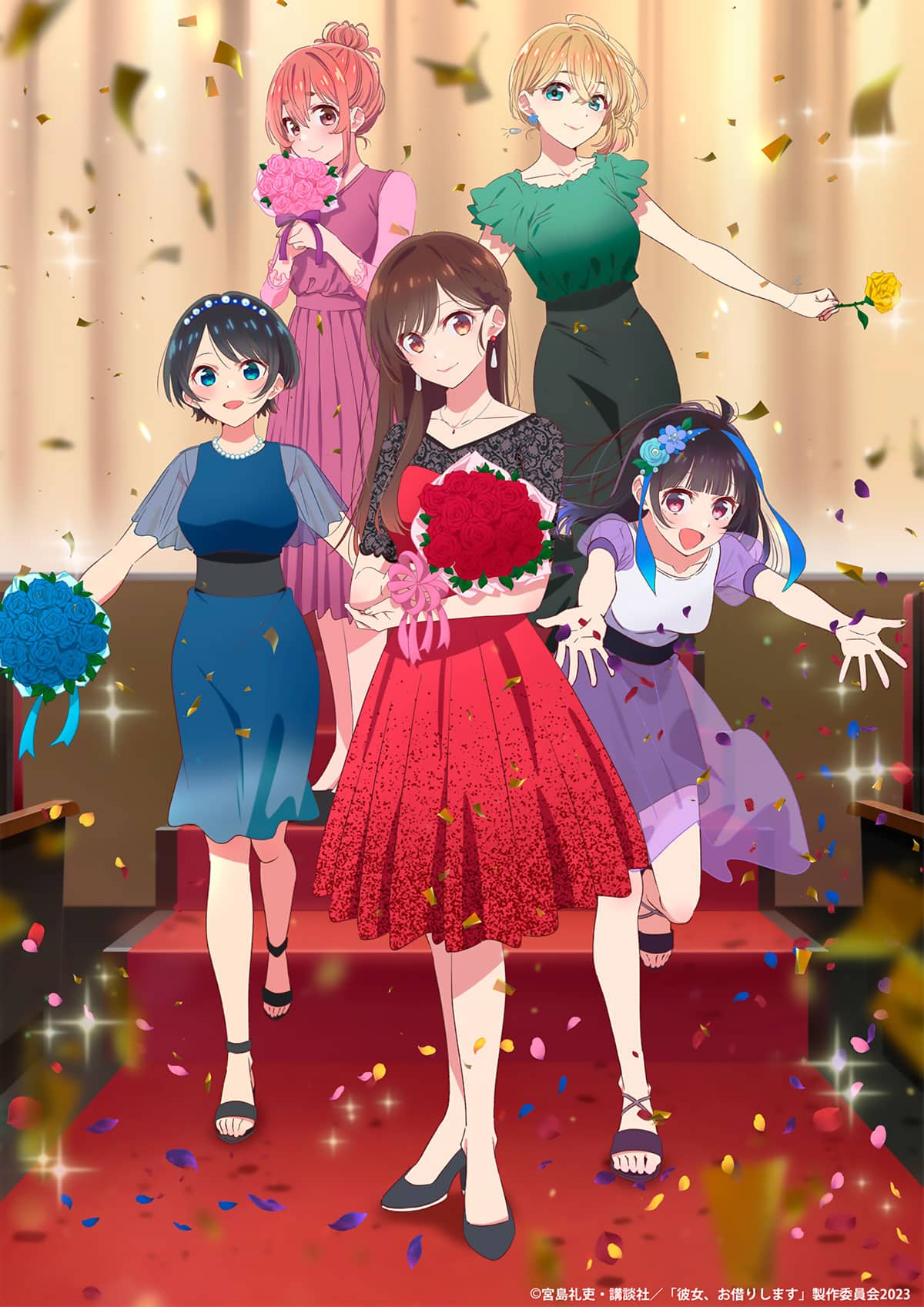 Kanojo, Okarishimasu 3 (Rent-a-Girlfriend Season 3) visual