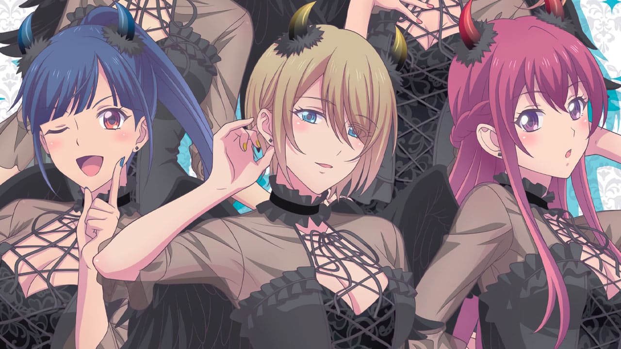Las waifus de Megami no Café Terrace se visten de diablitas para un evento