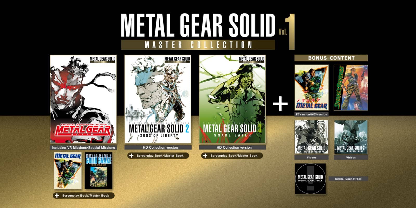 Metal Gear Solid: Master Collection Vol. 1 llegará a Nintendo Switch este año