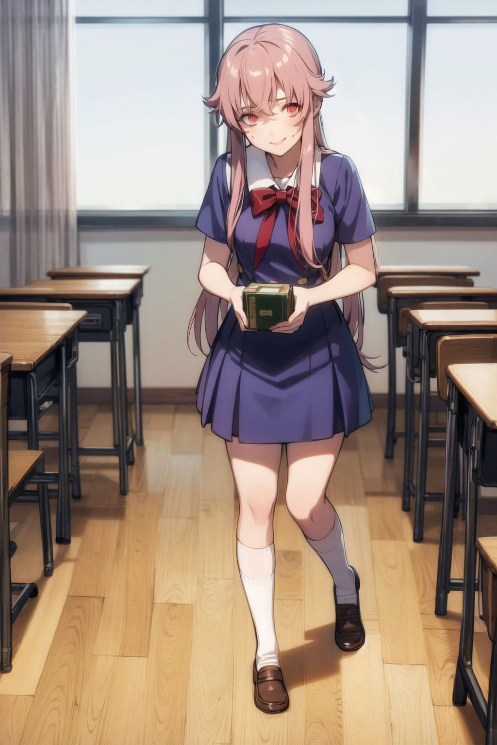 Mirai Nikki: La yandere Yuno Gasai muestra su lado más tierno