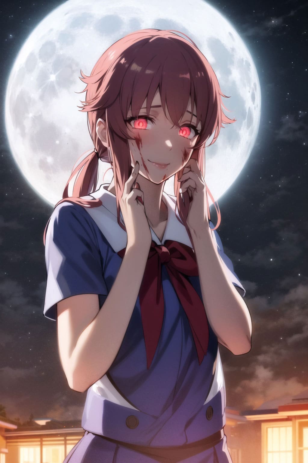Mirai Nikki: La yandere Yuno Gasai muestra su lado más tierno