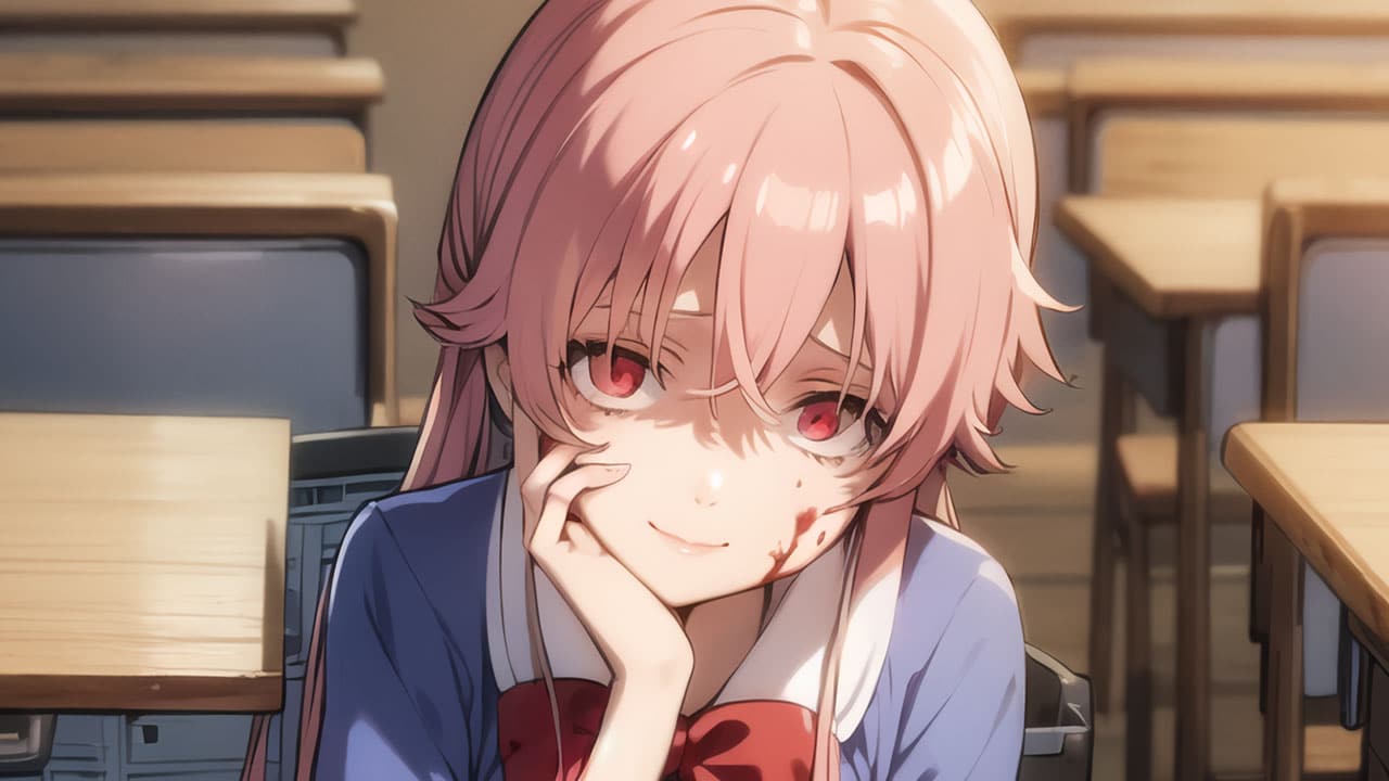 Mirai Nikki: La yandere Yuno Gasai muestra su lado más tierno