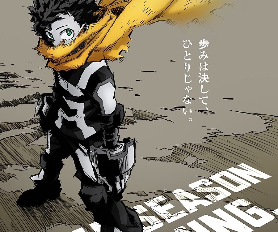 Nuevo visual de My Hero Academia 7 muestra a Deku listo para enfrentar desafíos