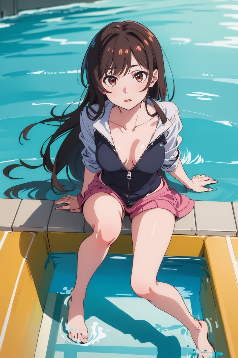 Rent-a-Girlfriend: Chizuru Mizuhara luce seductor traje de baño