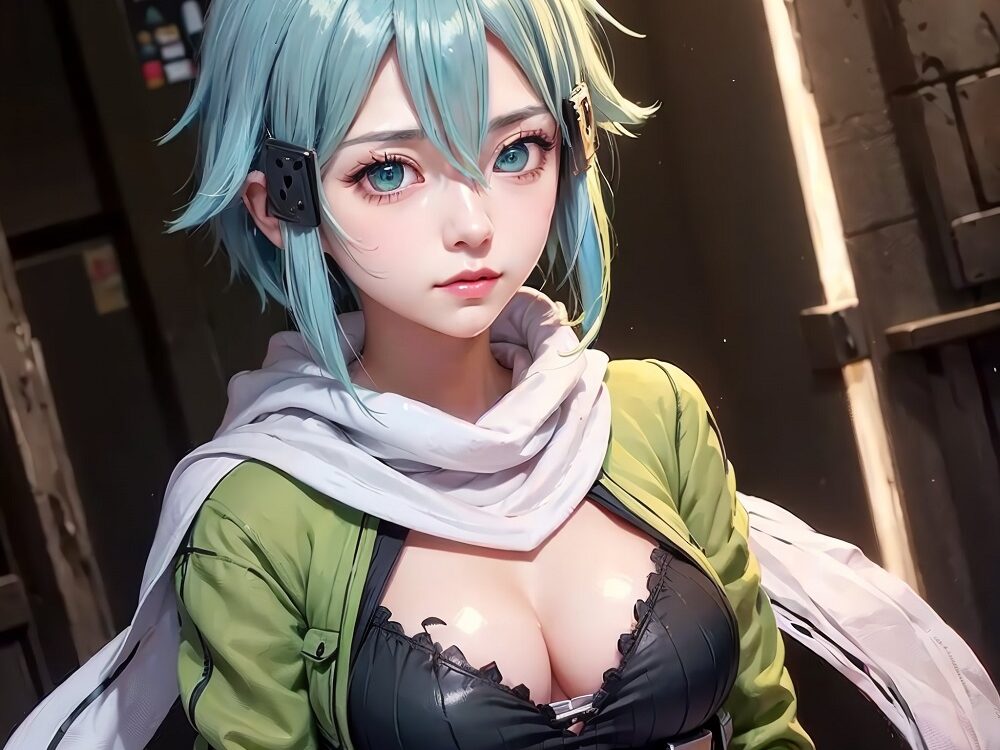 Sinon de Sword Art Online cobra vida Gracias a IA