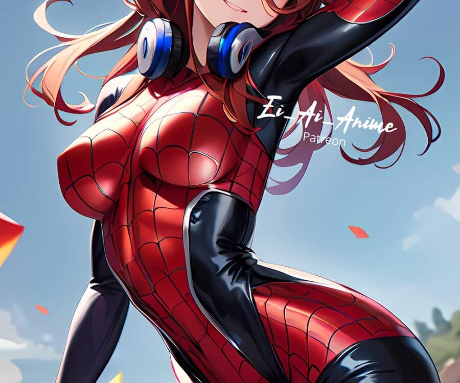 The Quintessential Quintuplets: Miku Nakano fascina al transformarse en Spiderwoman