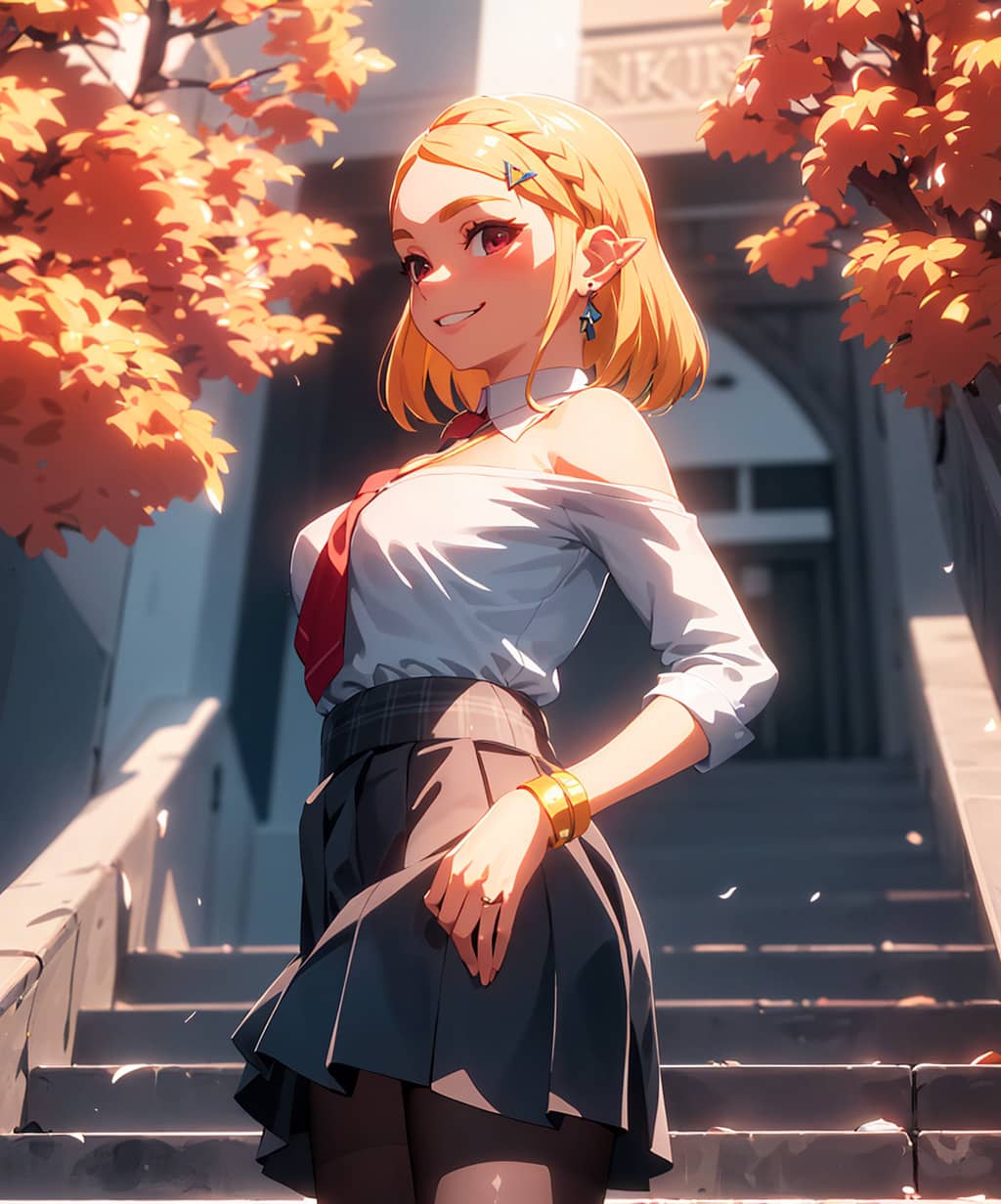 The Legend of Zelda: Alucina con la versión colegiala de Zelda recreada por una Inteligencia Artificial