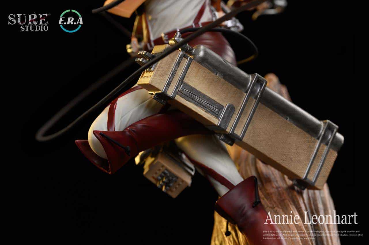 Attack on Titan: Annie Leonhart deslumbra en una letal figura