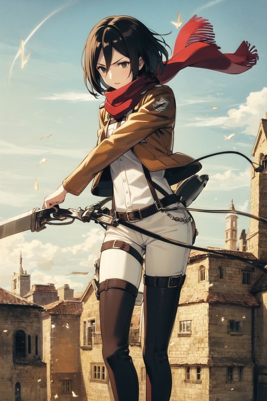 Attack on Titan: Mikasa Ackerman deja al descubierto su lado más tierno e inocente