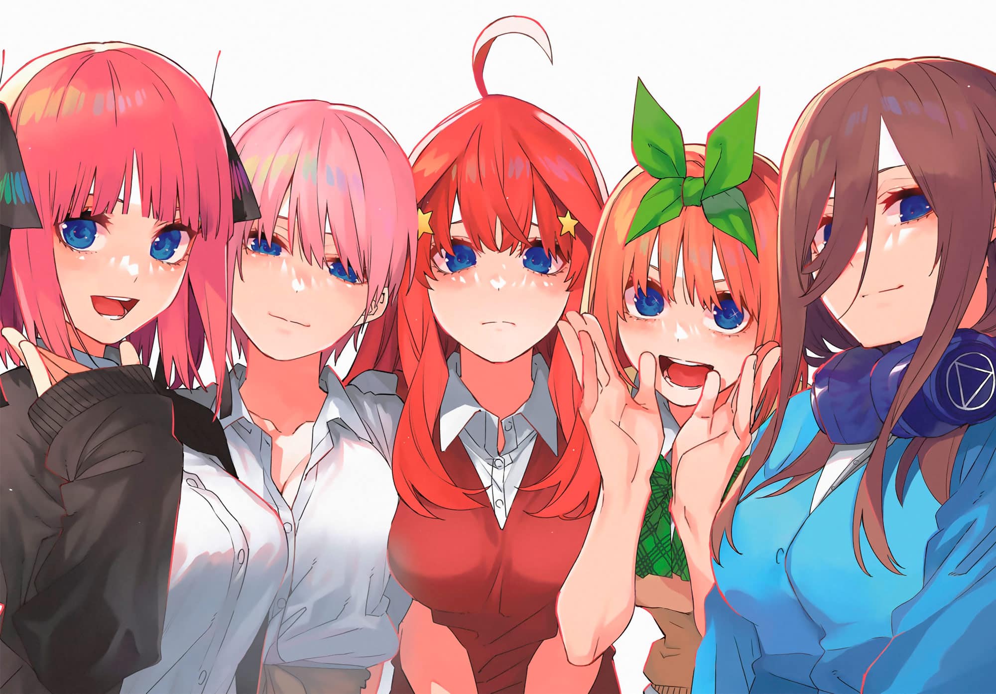 The Quintessential Quintuplets celebra a lo grande su arribó a los cines de Japón