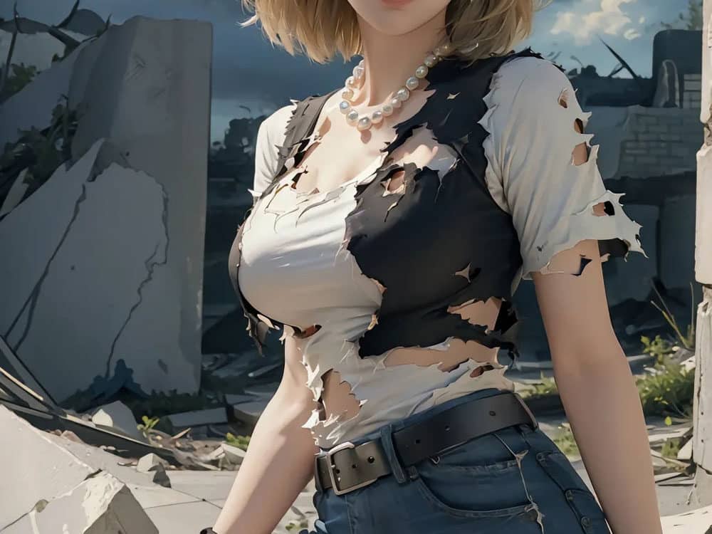 IA presenta a Androide 18 de Dragon Ball como se vería en un live-Action