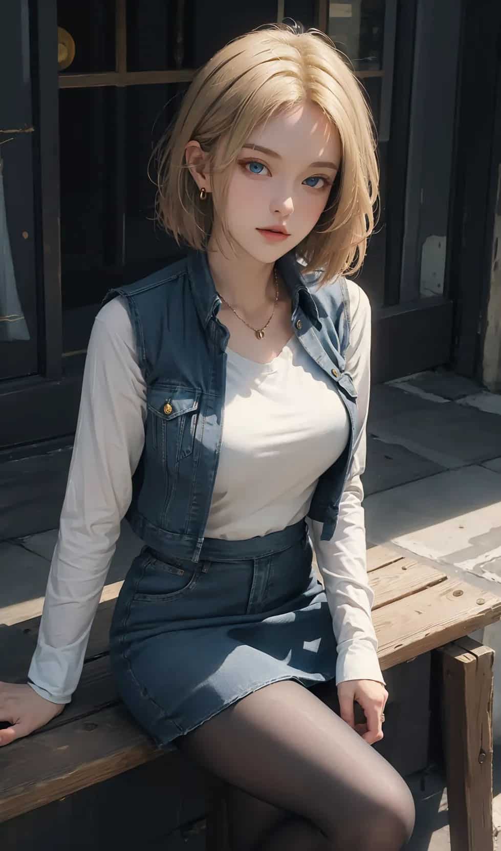 IA presenta a Androide 18 de Dragon Ball como se vería en un live-Action