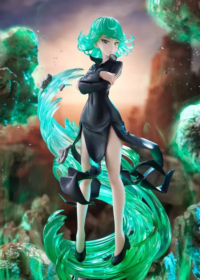 One Punch Man Tatsumaki figura detallada