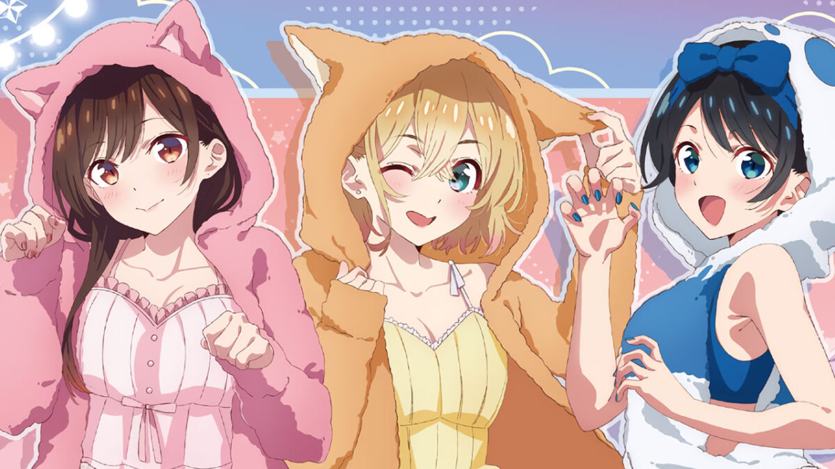 Dulces sueños asegurados con las chicas de Rent-a-Girlfriend en tiernas pijamas