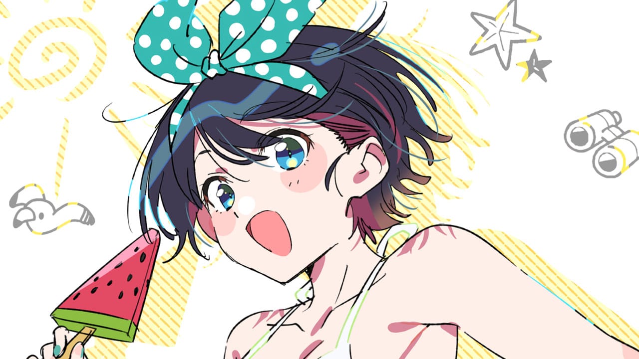 Ruka de Rent-a-Girlfriend celebra el dia del mar