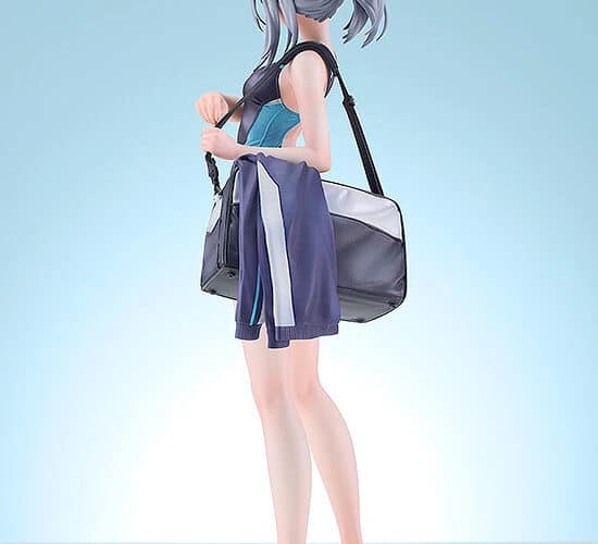 Shiroko Sunaookami de Blue Archive se viste con un traje de baño en esta nueva figura