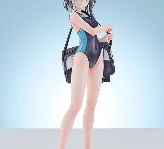 Shiroko Sunaookami de Blue Archive se viste con un traje de baño en esta nueva figura