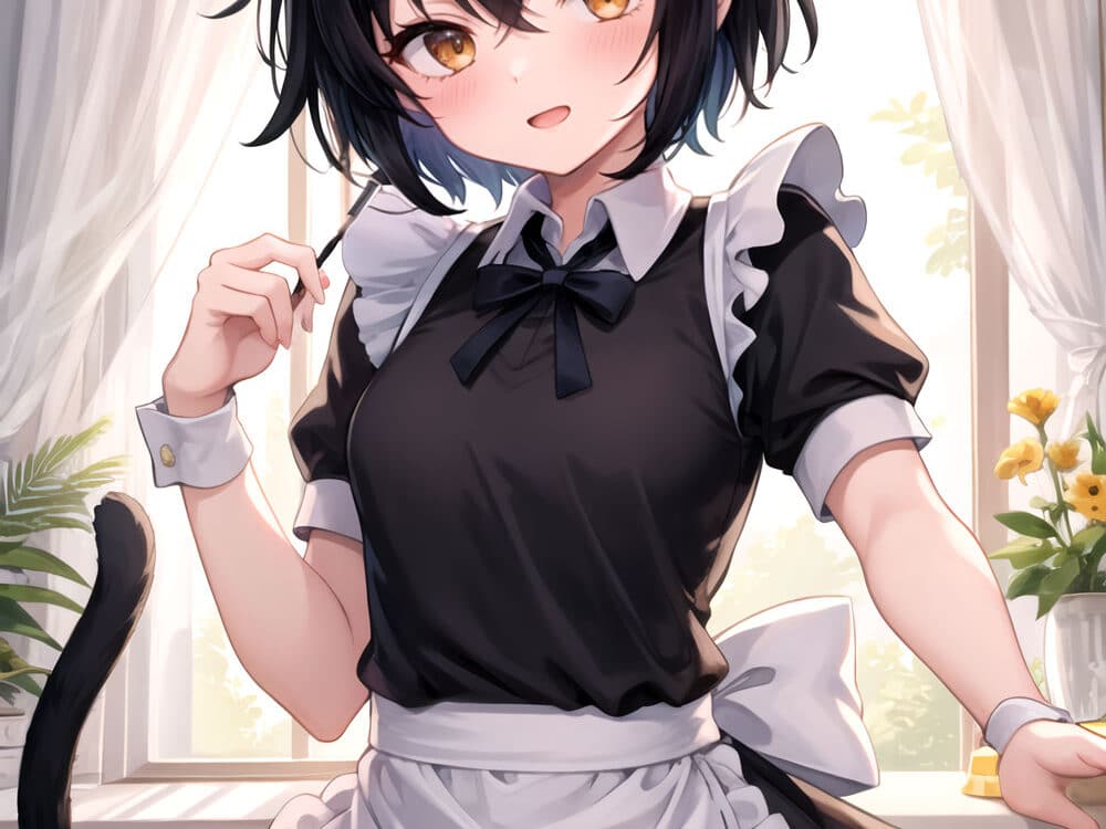 Spider-Man Peni Parker chica gato maid