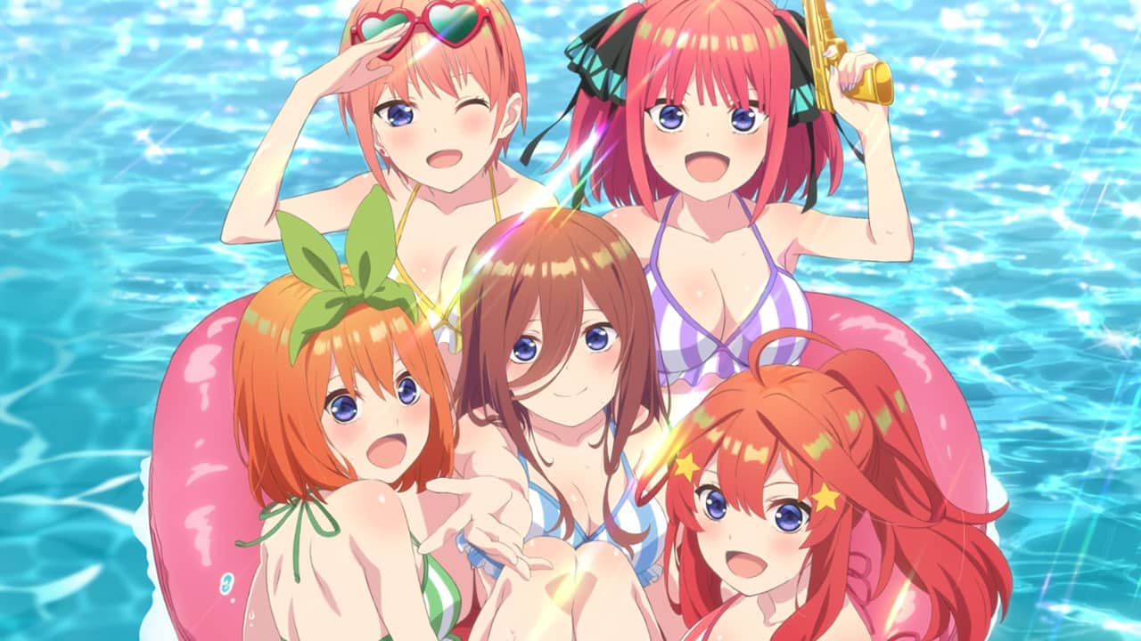 The Quintessential Quintuplets: El verano trae a las quintillizas en bikini