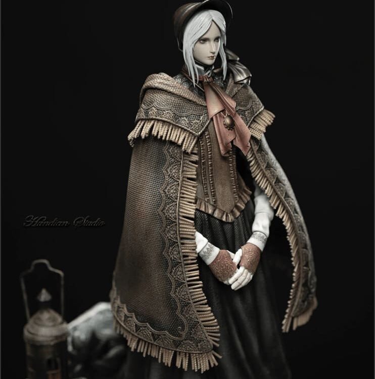 bloodborne la muñeca figura a escala