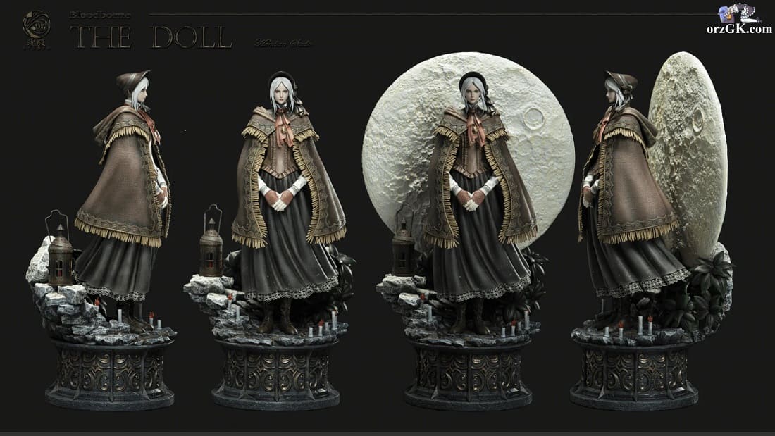 bloodborne la muñeca figura a escala