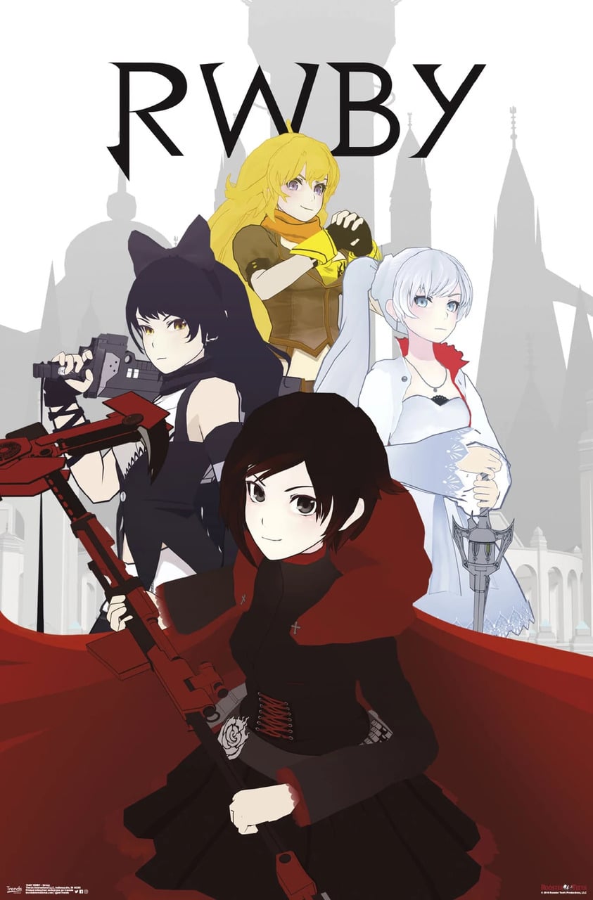 rwby volume 2 poster