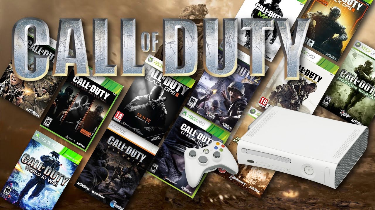 Xbox 360 Call of duty juegos