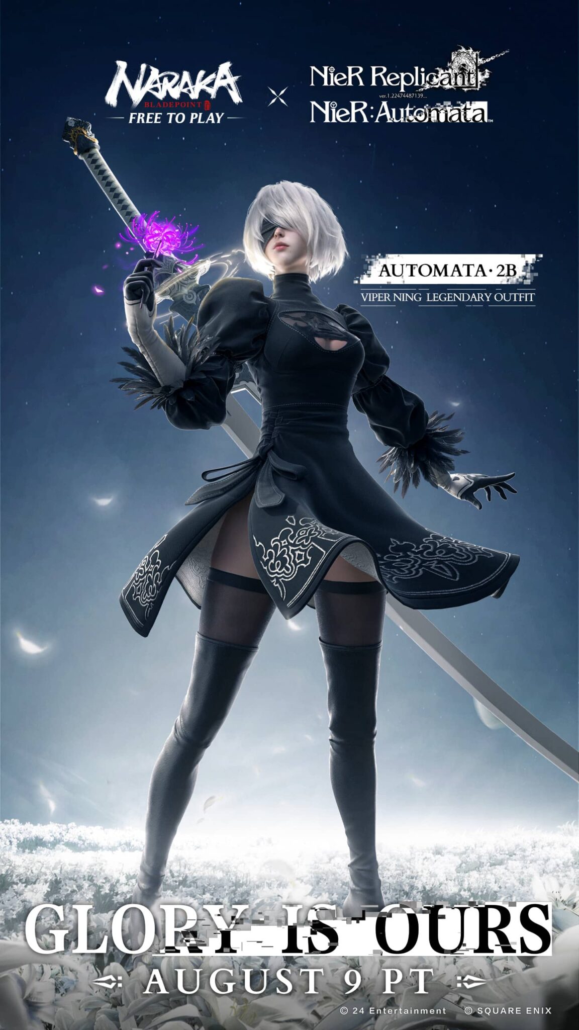 2B llega a Naraka: Bladepoint en una épica colaboración