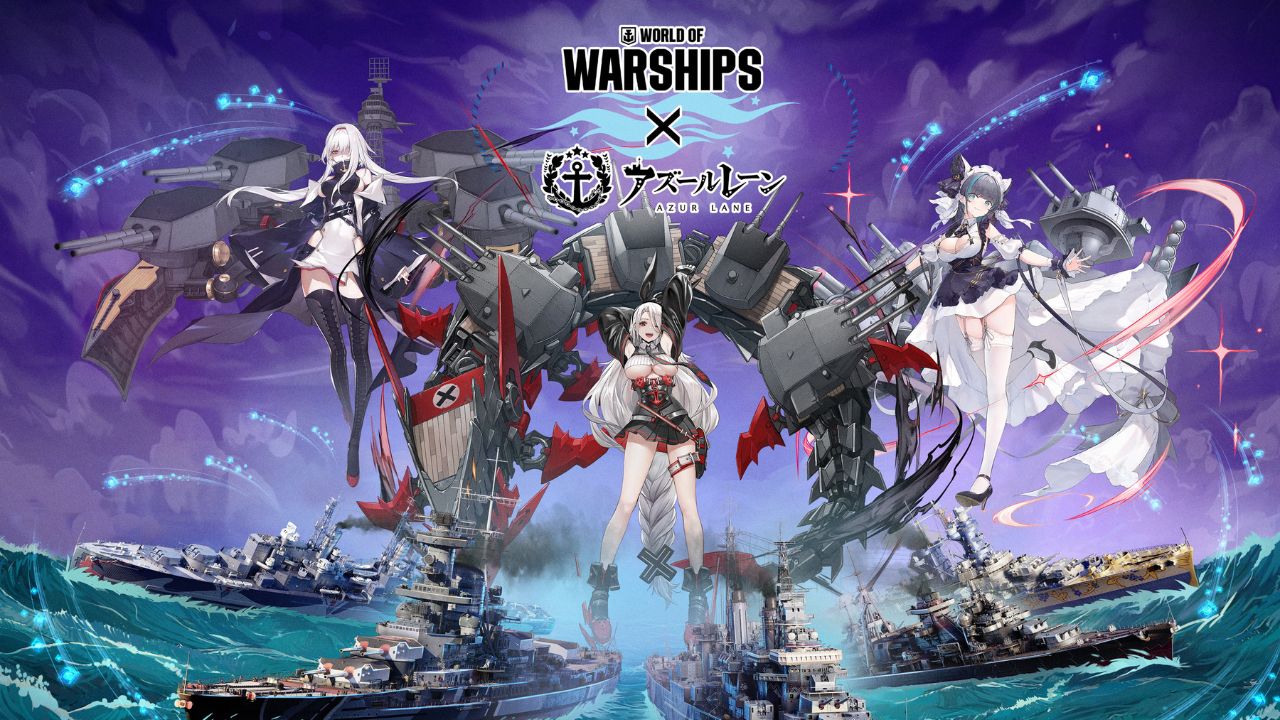 Anuncio de la 5ta Ola de contenido entre Azur Lane y World of Warships