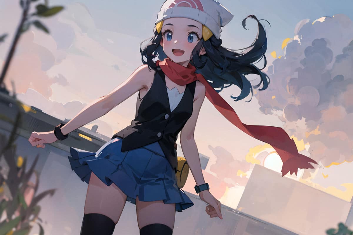 Dawn de Pokémon roba el corazón de fanáticos