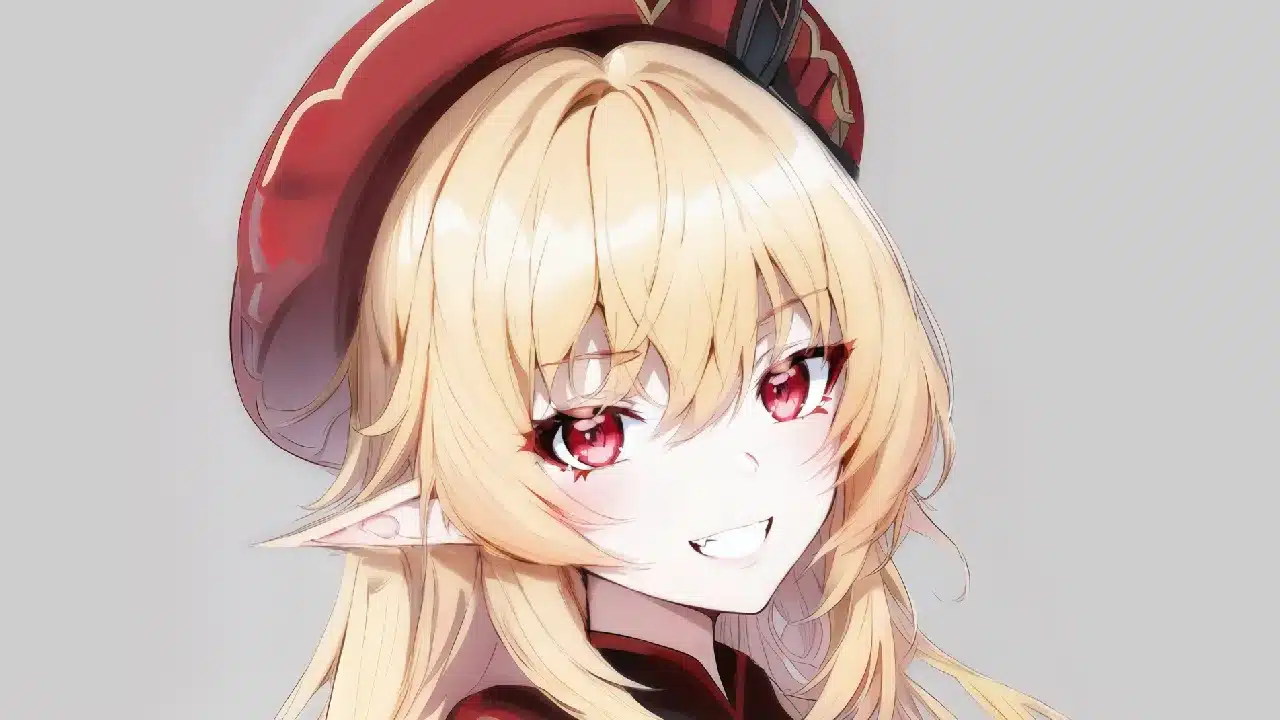 Genshin Impact Alice madre Klee ilustración