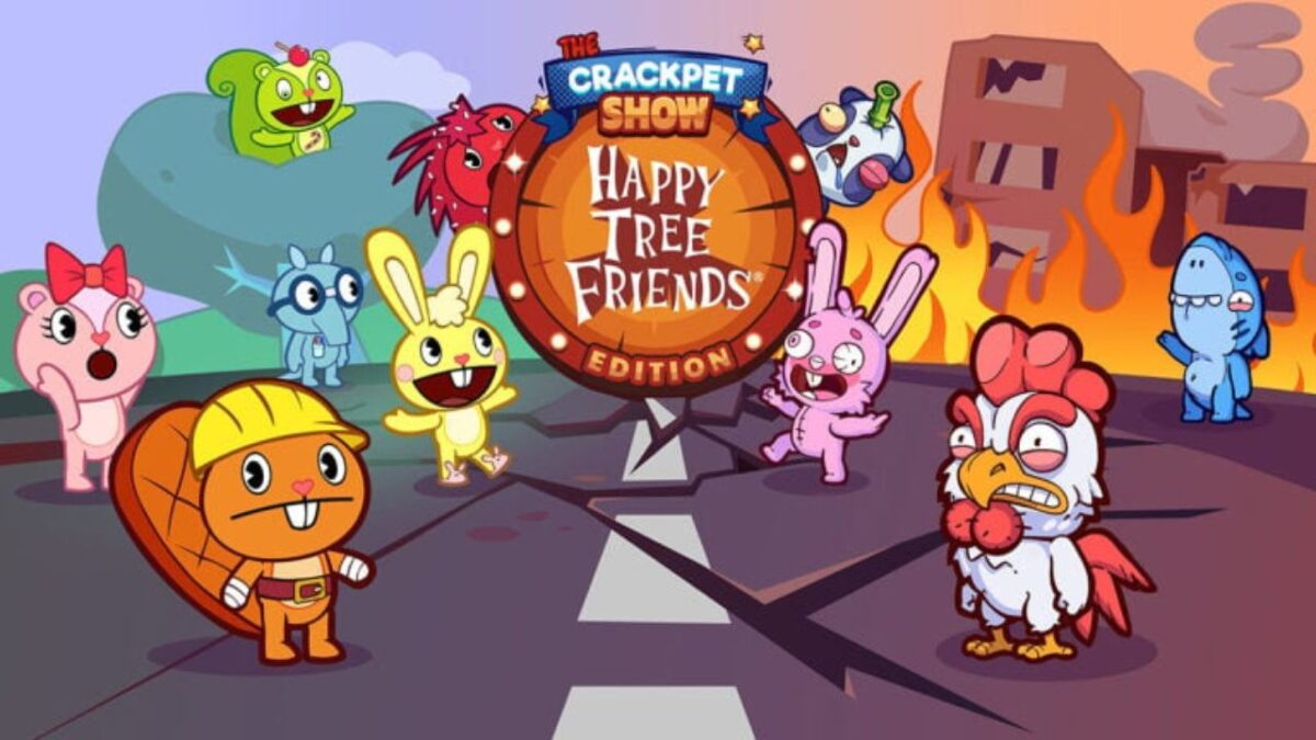 Colaboración oficial entre el juego The Crackpet Show y la serie animada Happy Tree Friends