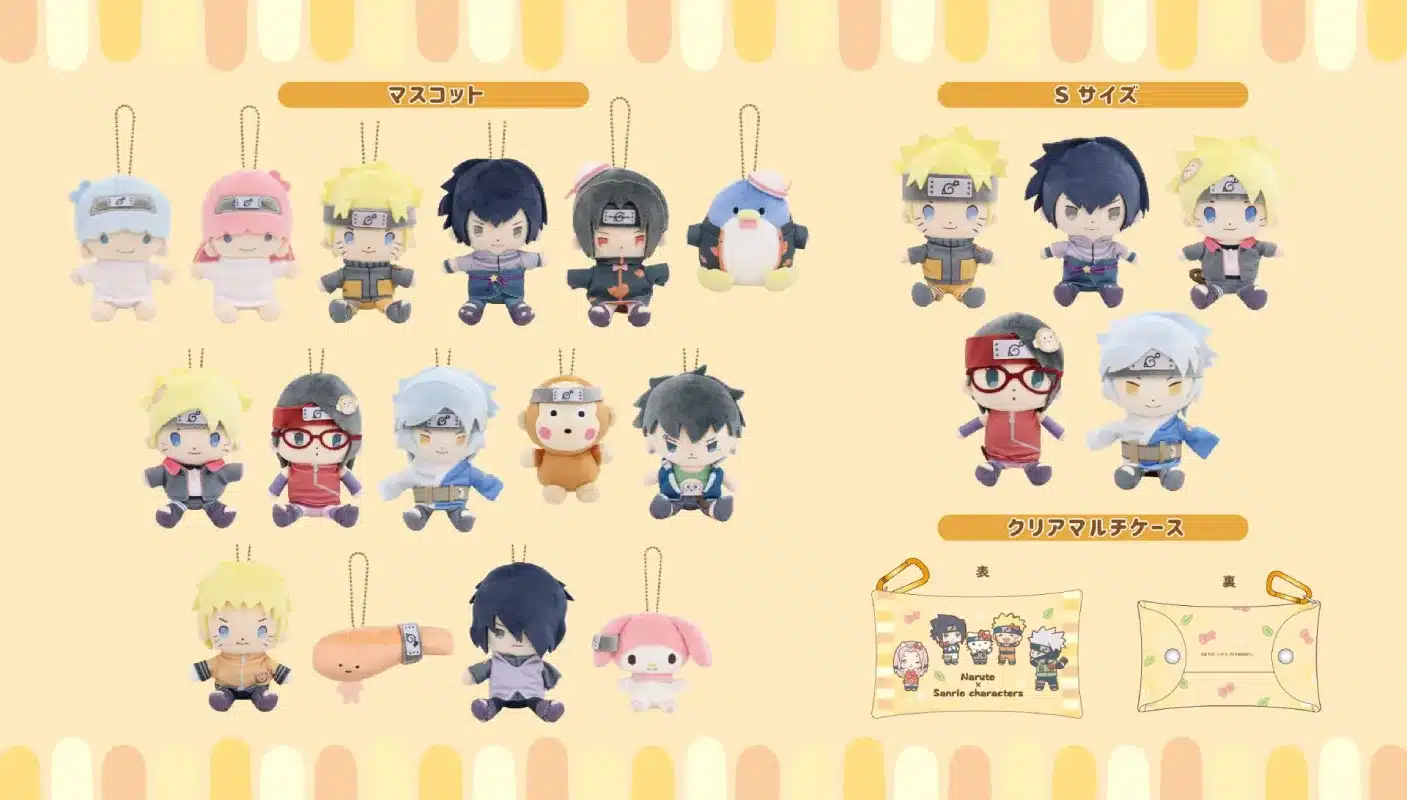 Naruto y Hello Kitty se unen en un épico crossover