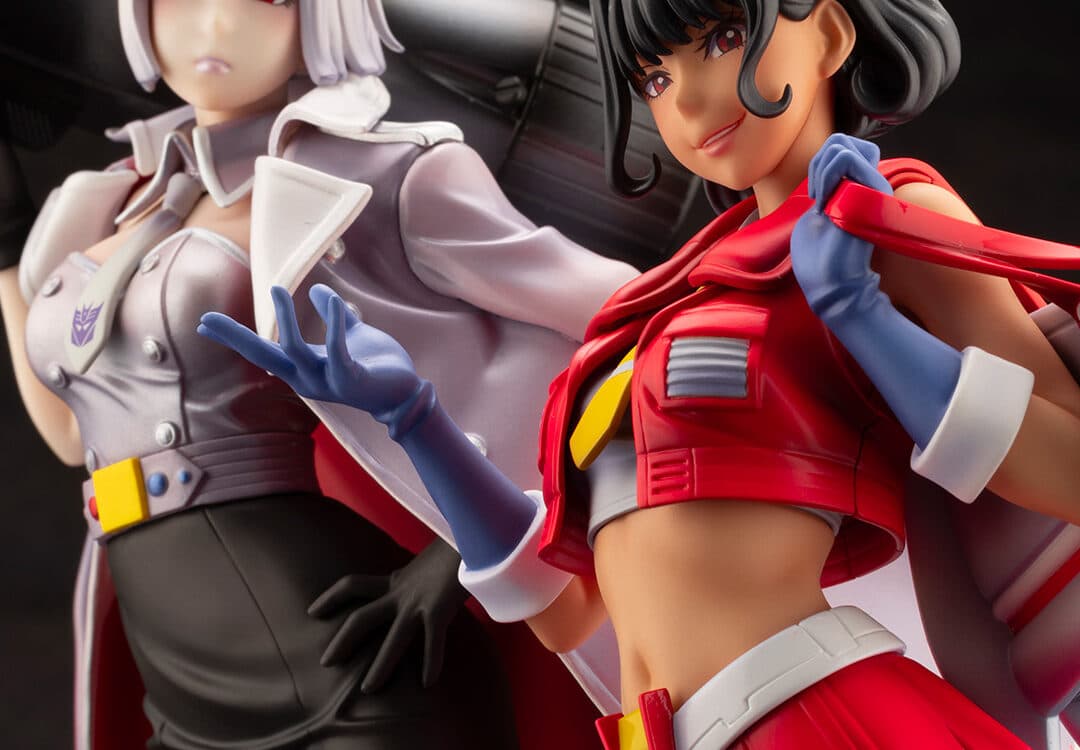 Transformers: Starscream y Megatron se transforman en "waifus" con estas figuras
