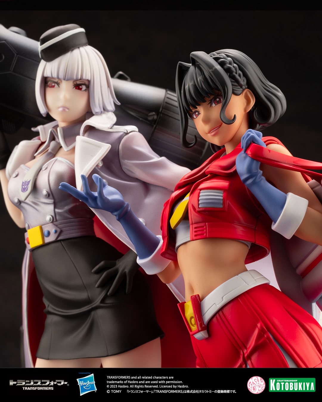 Transformers: Starscream y Megatron se transforman en "waifus" con estas figuras