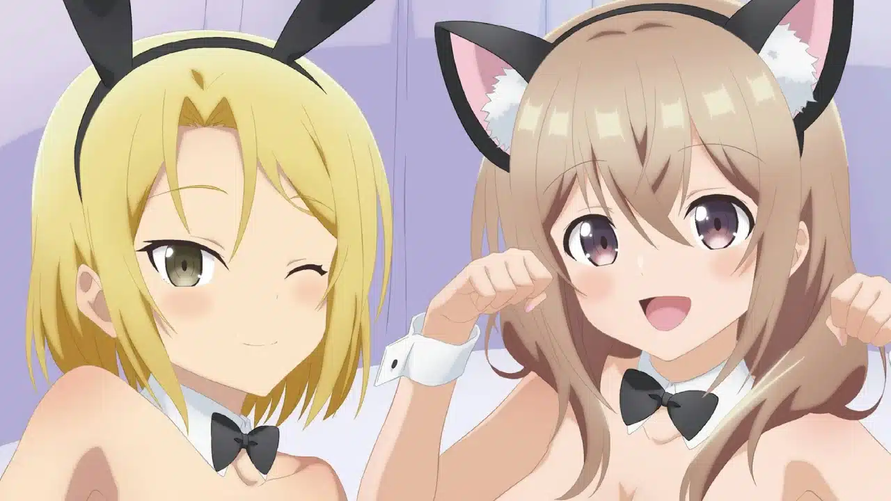 My Tiny Senpai: Shiori y Chinatsu te dejarán sin aliento en ilustración